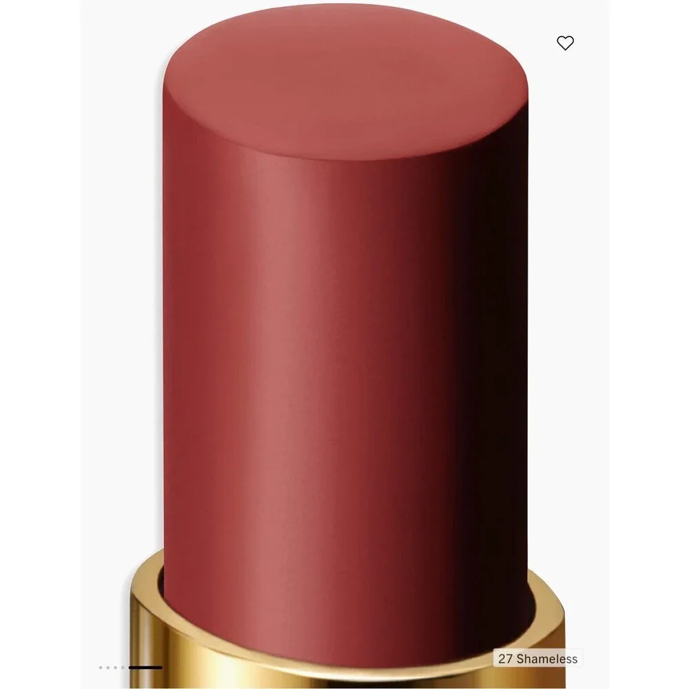 Tom Ford Lip Color Satin Matte Lipstick #27 Shameless Full Size .11oz / 3.3g New